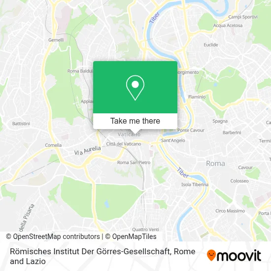 Römisches Institut Der Görres-Gesellschaft map