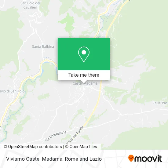 Viviamo Castel Madama map
