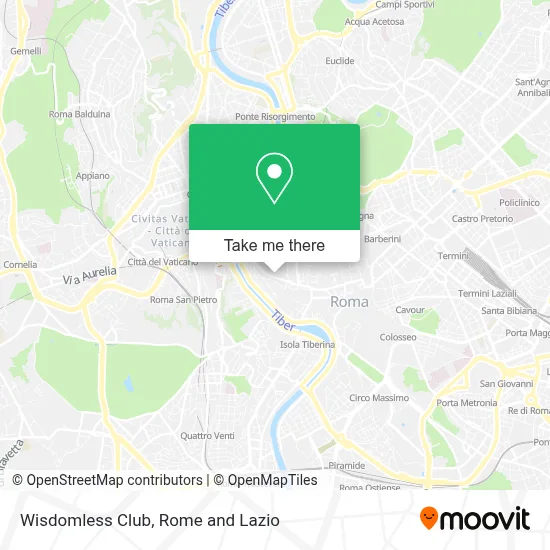 Wisdomless Club map