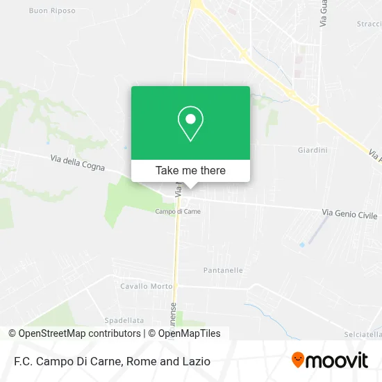 F.C. Campo Di Carne map