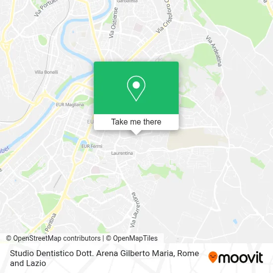 Studio Dentistico Dott. Arena Gilberto Maria map