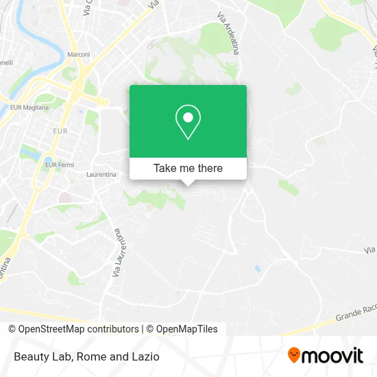 Beauty Lab map