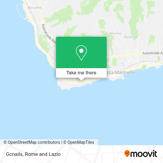 Gcnails map
