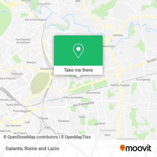 Galante map