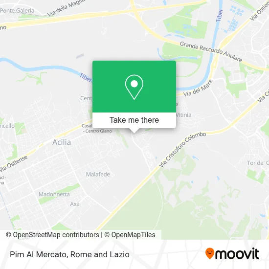 Pim Al Mercato map