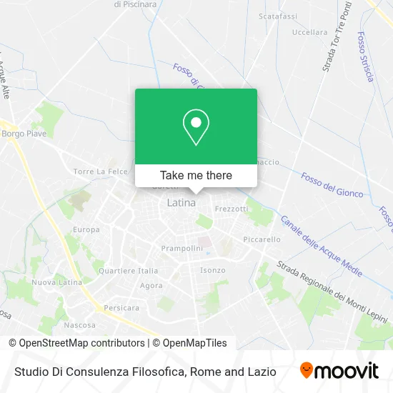 Studio Di Consulenza Filosofica map