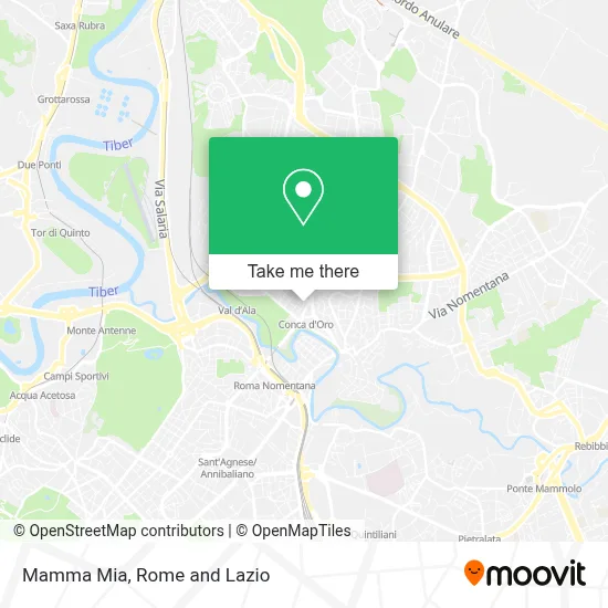 Mamma Mia map
