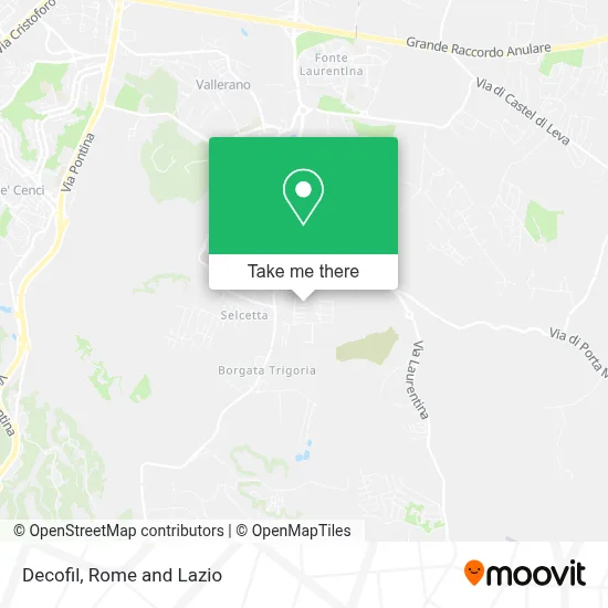 Decofil map