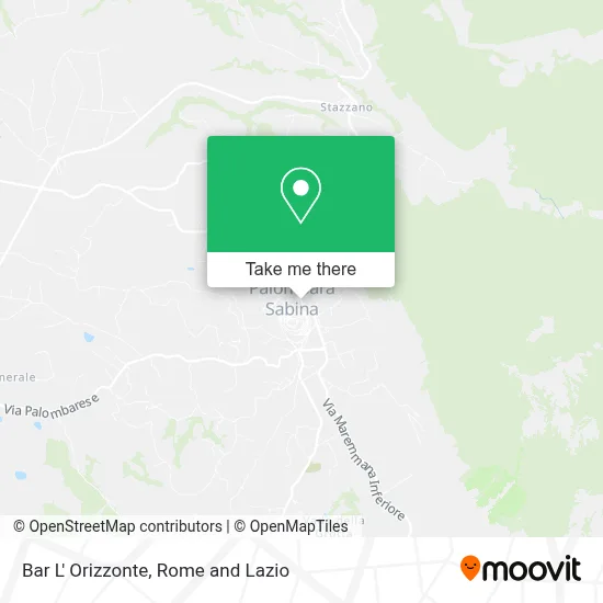 Bar L' Orizzonte map