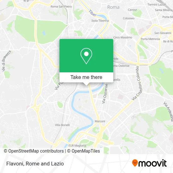 Flavoni map