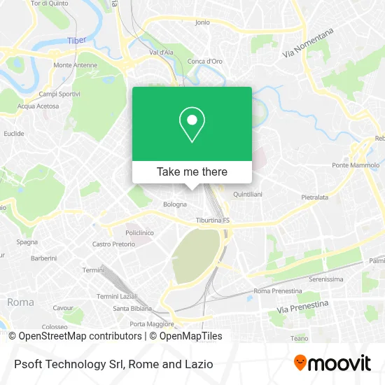 Psoft Technology Srl map