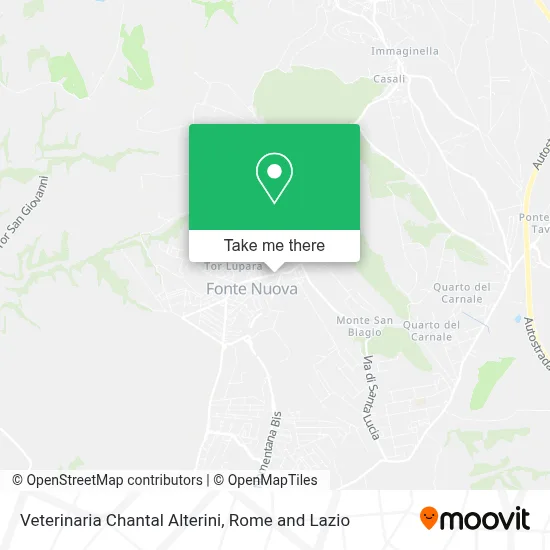 Veterinaria Chantal Alterini map