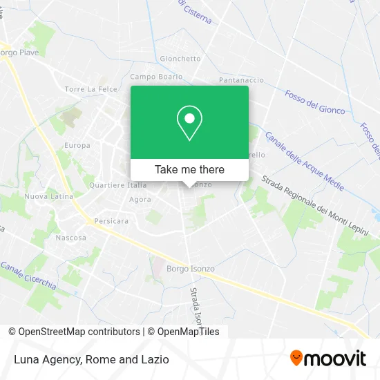 Luna Agency map