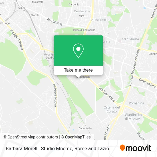 Barbara Morelli. Studio Mneme map