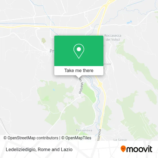 Ledeliziedigio map
