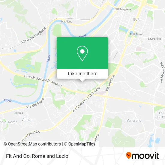 Fit And Go map