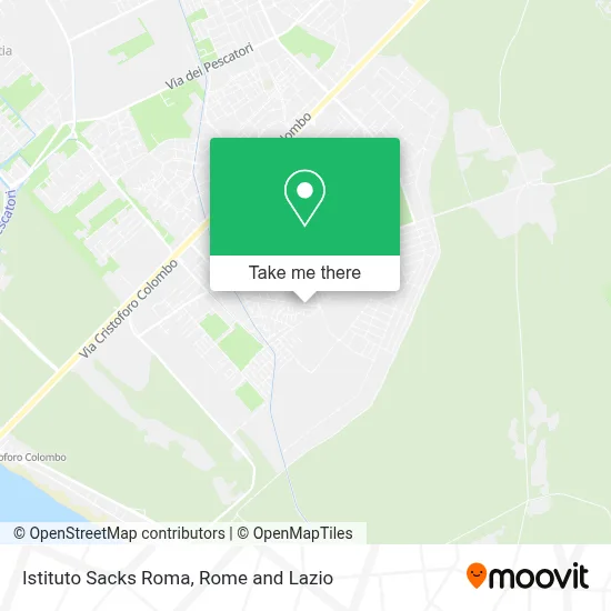 Istituto Sacks Roma map