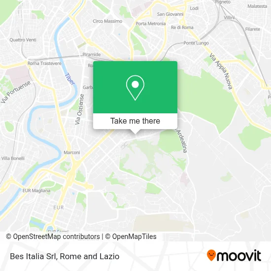Bes Italia Srl map