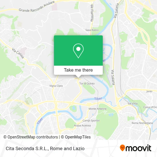 Cita Seconda S.R.L. map
