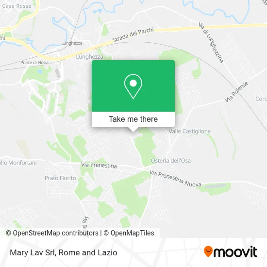 Mary Lav Srl map