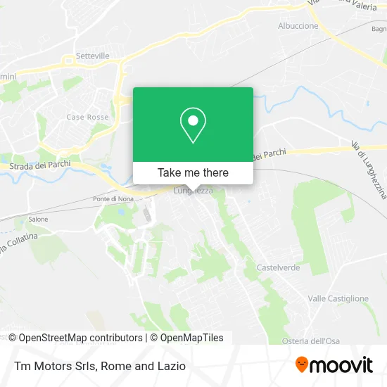 Tm Motors Srls map