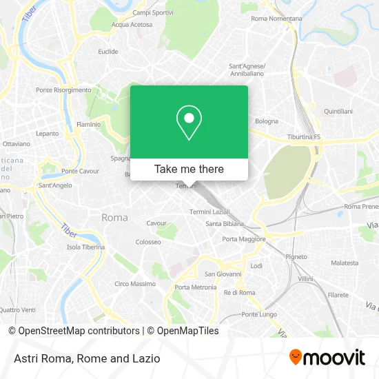 Astri Roma map