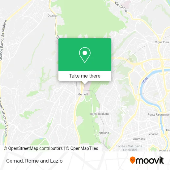 Cemad map