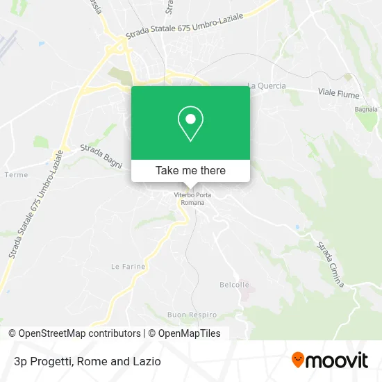3p Progetti map