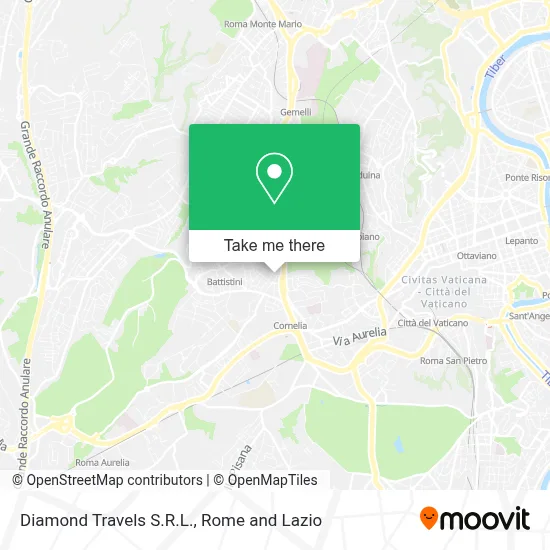 Diamond Travels S.R.L. map