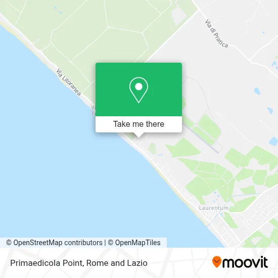 Primaedicola Point map