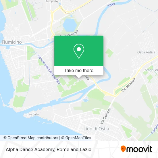Alpha Dance Academy map