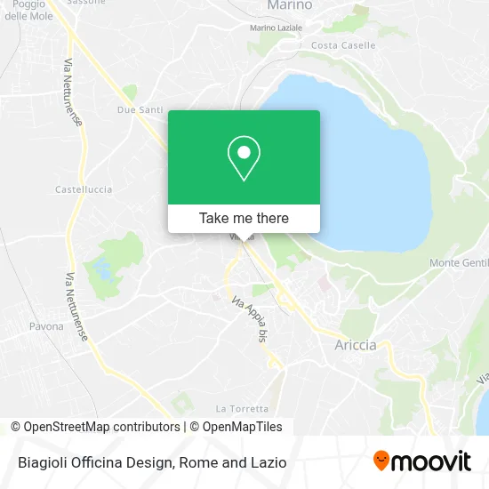 Biagioli Officina Design map