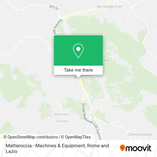 Mattaroccia - Machines & Equipment map