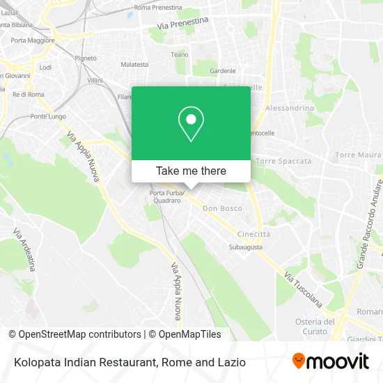 Kolopata Indian Restaurant map