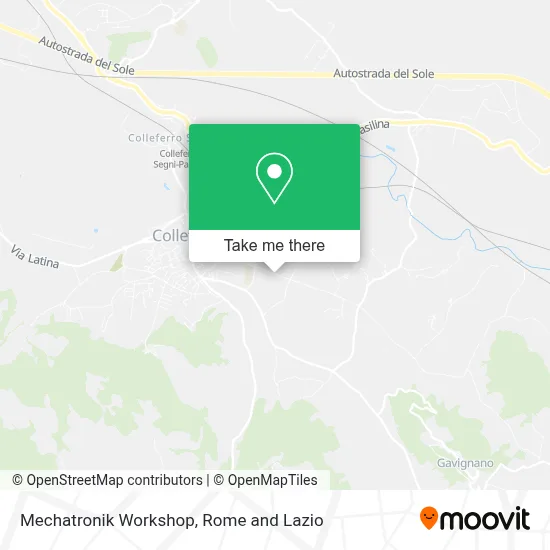 Mechatronik Workshop map