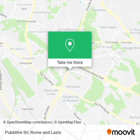 Pubblitre Srl map