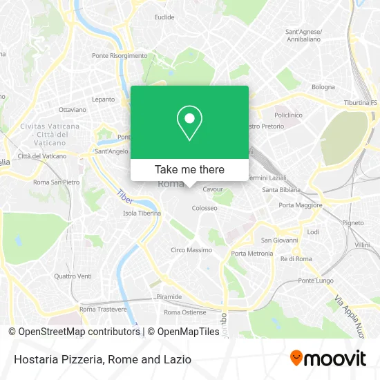 Hostaria Pizzeria map