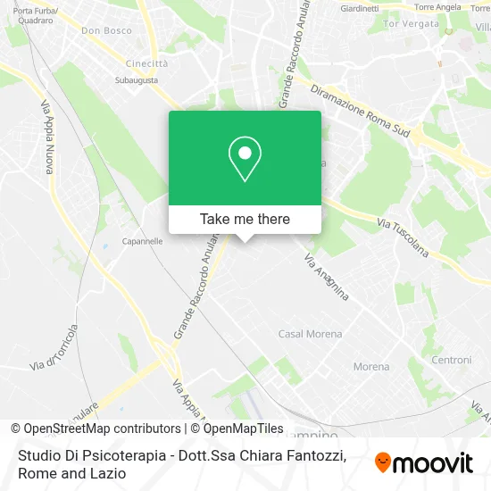 Studio Di Psicoterapia - Dott.Ssa Chiara Fantozzi map