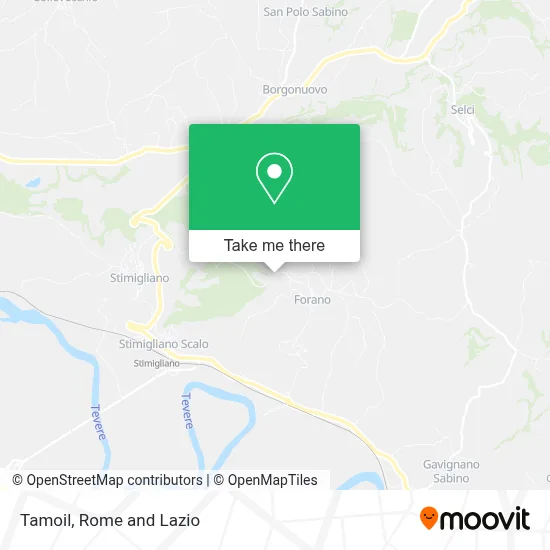 Tamoil map