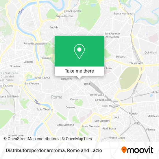 Distributoreperdonareroma map
