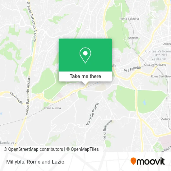 Millyblu map