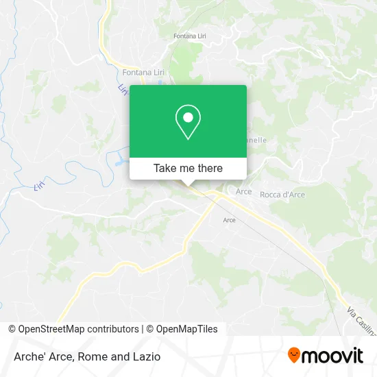 Arche' Arce map