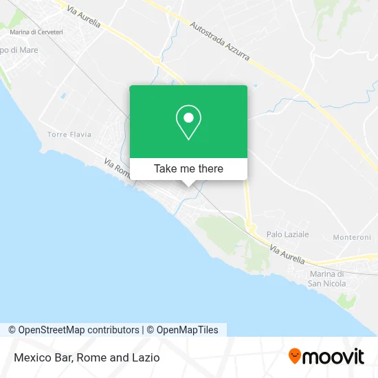 Mexico Bar map