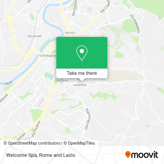 Welcome Spa map