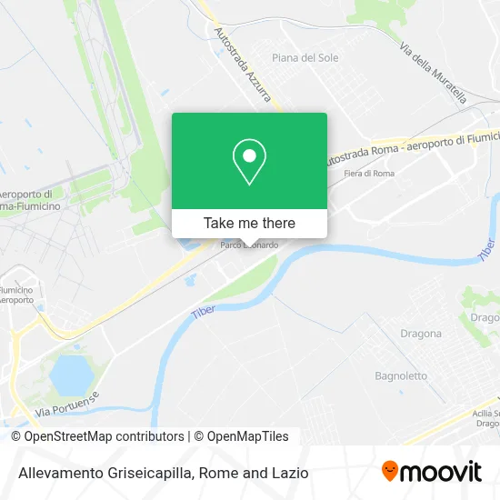 Allevamento Griseicapilla map