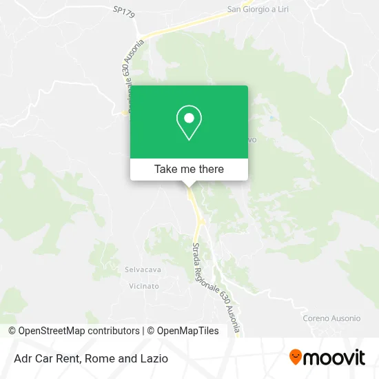 Adr Car Rent map