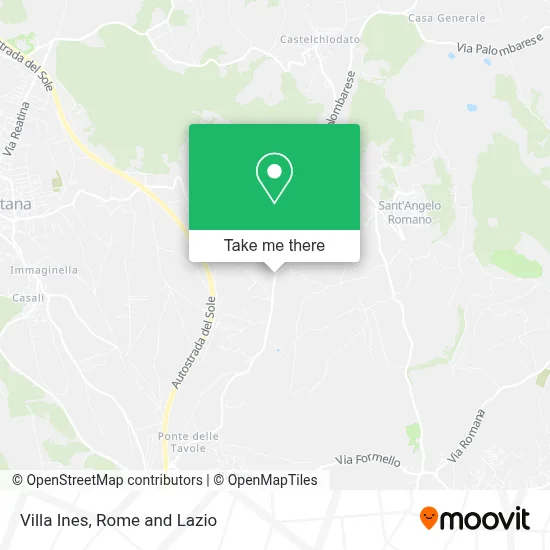 Villa Ines map