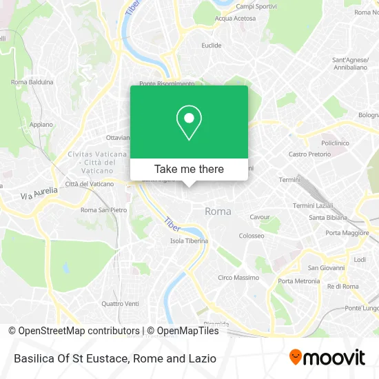 Basilica Of St Eustace map