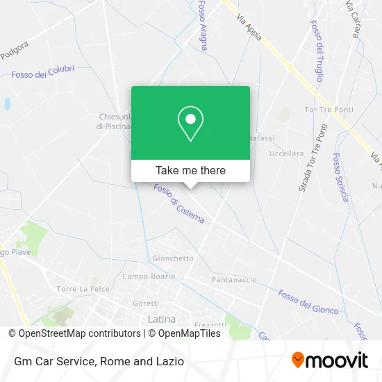 Gm Car Service map