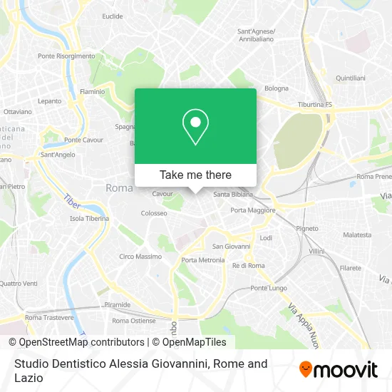 Studio Dentistico Alessia Giovannini map